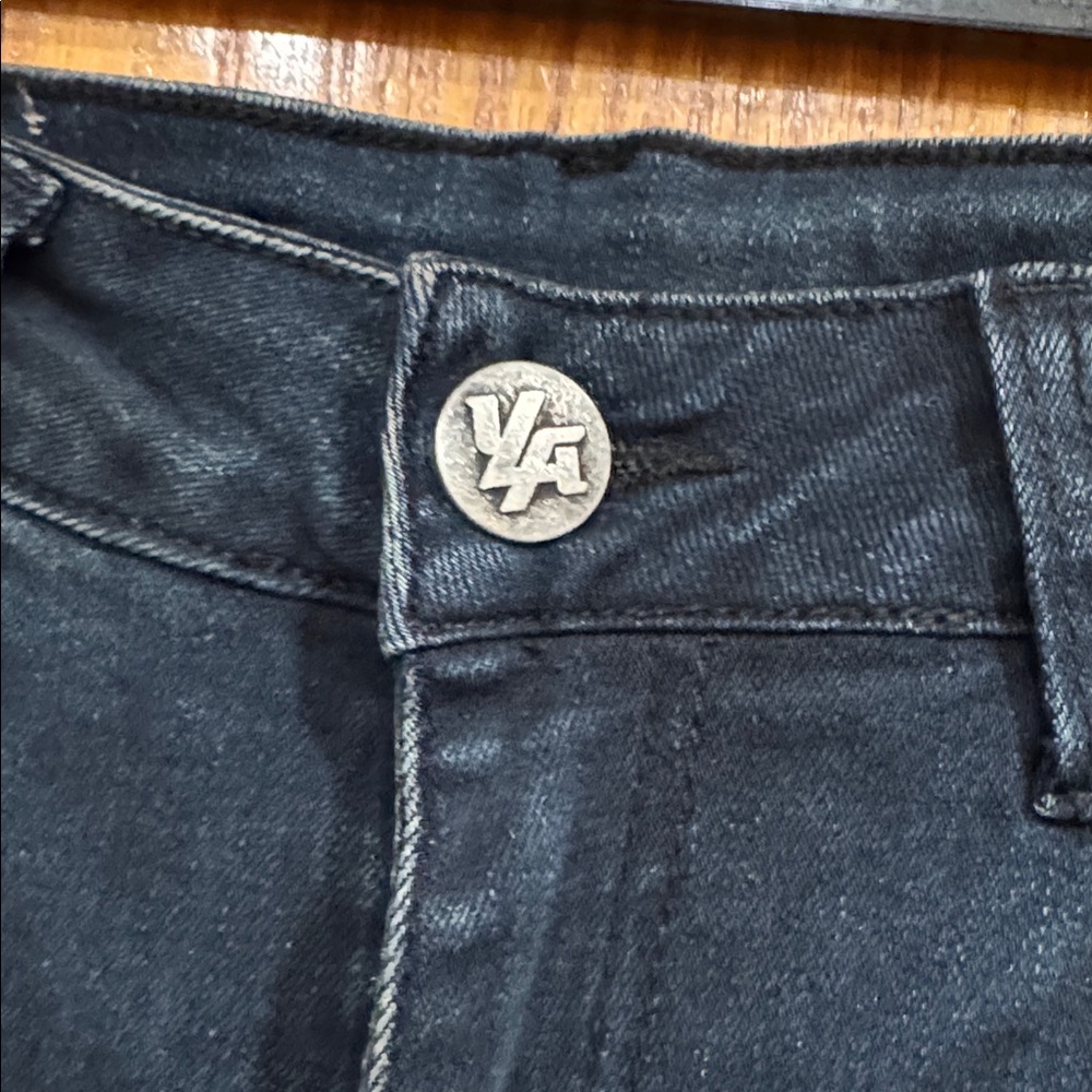 Men's YoungLA dark blue Distressed Jeans size 32/30 - Picture 4 of 9